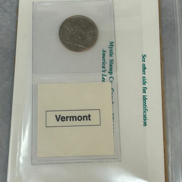 NEW Lot 4 State Quarters Uncirculated In Packaging VT RI NC KY Mystic Stamp Co - Picture 5 of 6